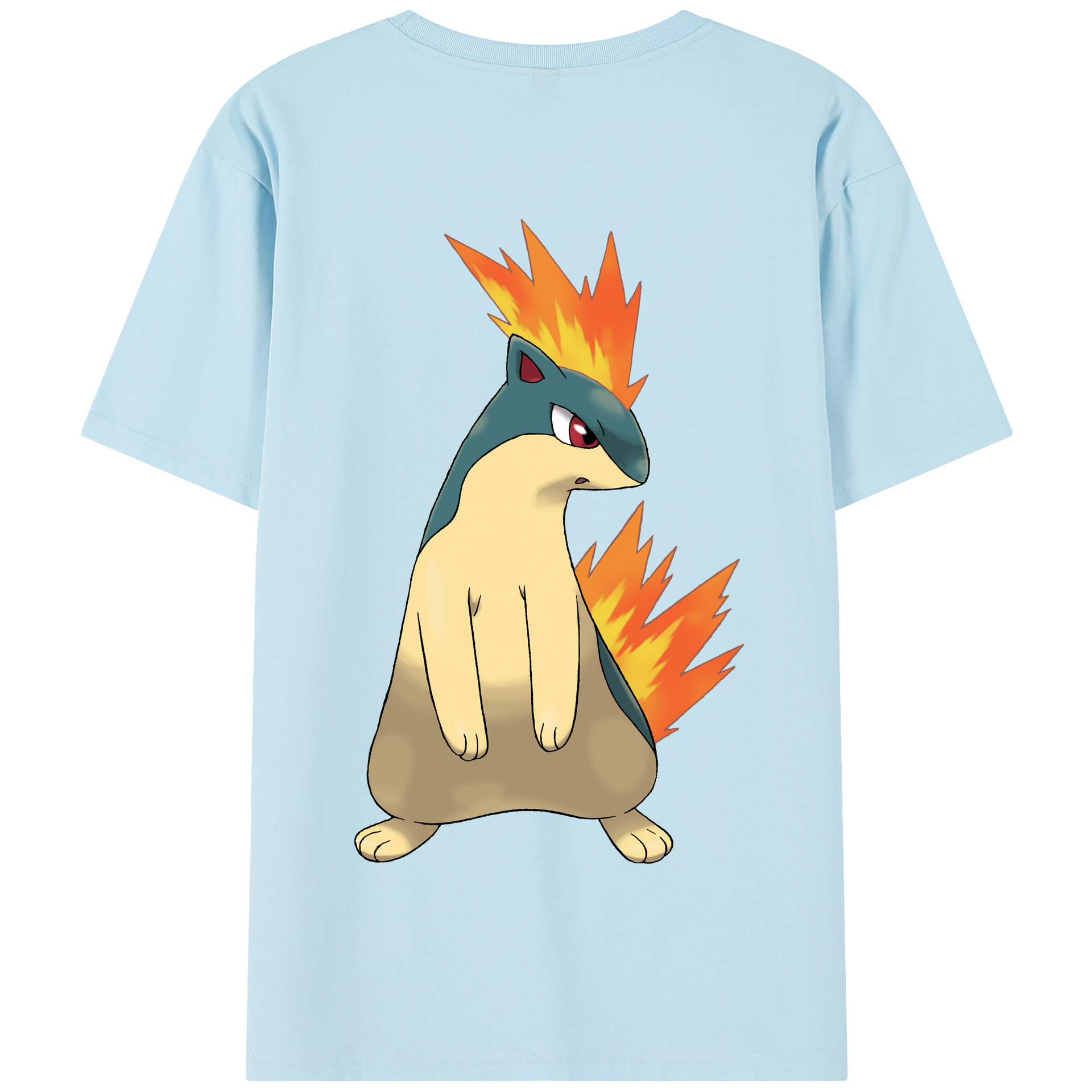 （画像用） ポケットモンスター Pokémon 綿100％半袖Tシャツ（背面プリント）